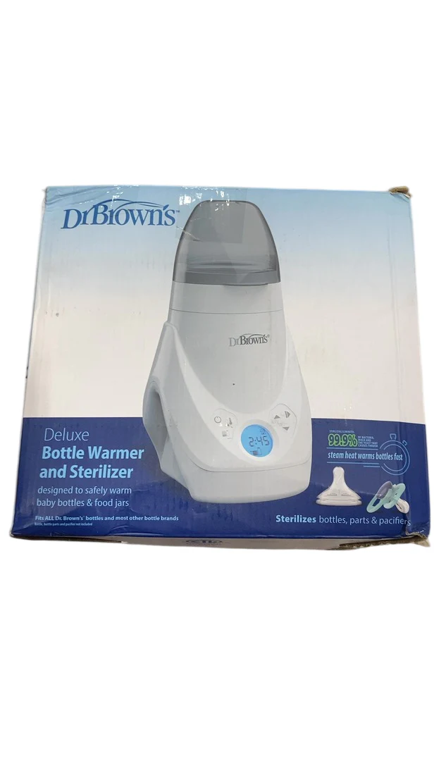 Dr. Brown's Deluxe Baby Bottle Warmer And Sterilizer, White - Image 6