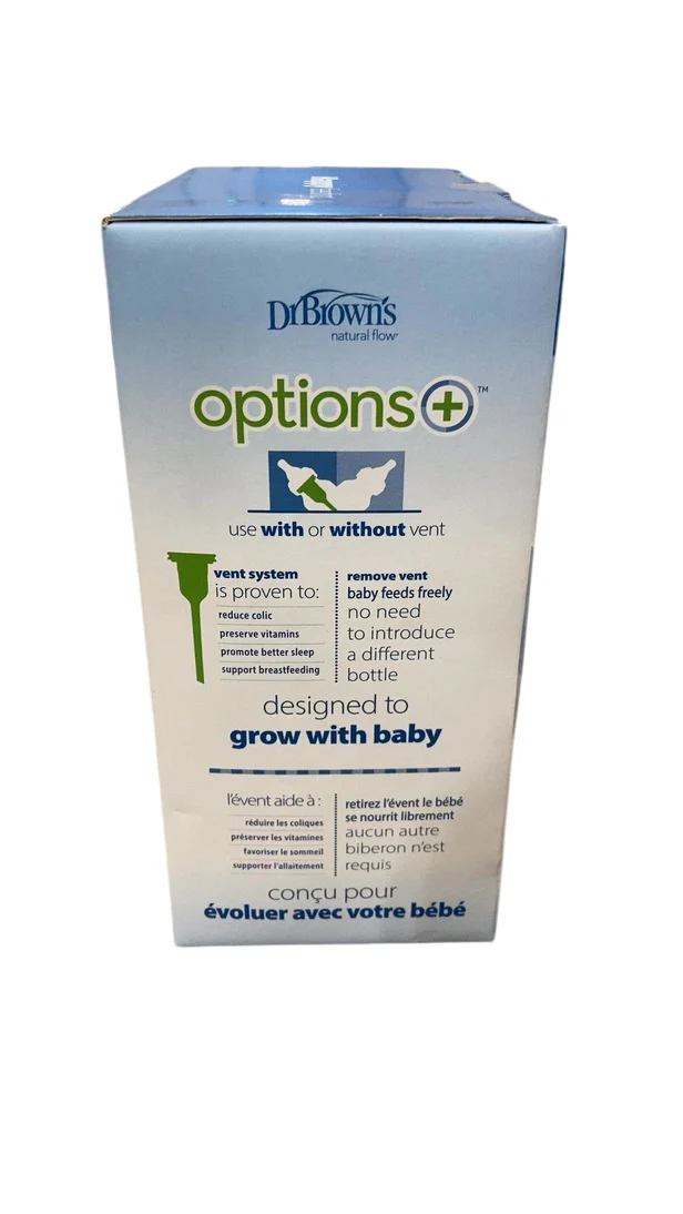 Dr. Brown's Natural Flow Options+ Anti-Colic Newborn Gift Set, Green, 14 Count - Image 3