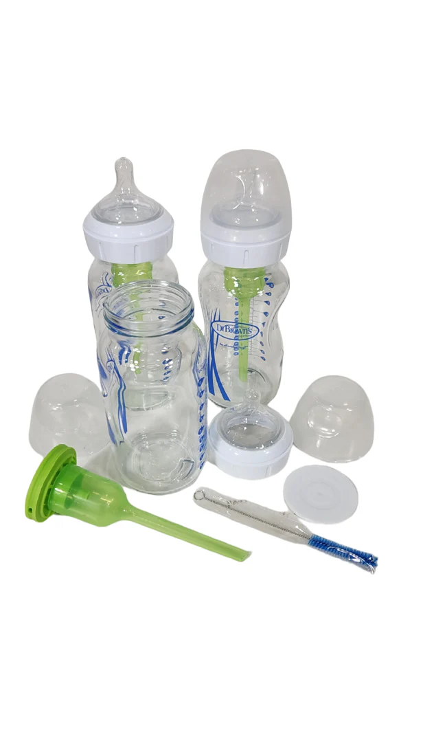 Dr. Brown's Natural Flow Wide Neck Bottles 3pack - Image 2