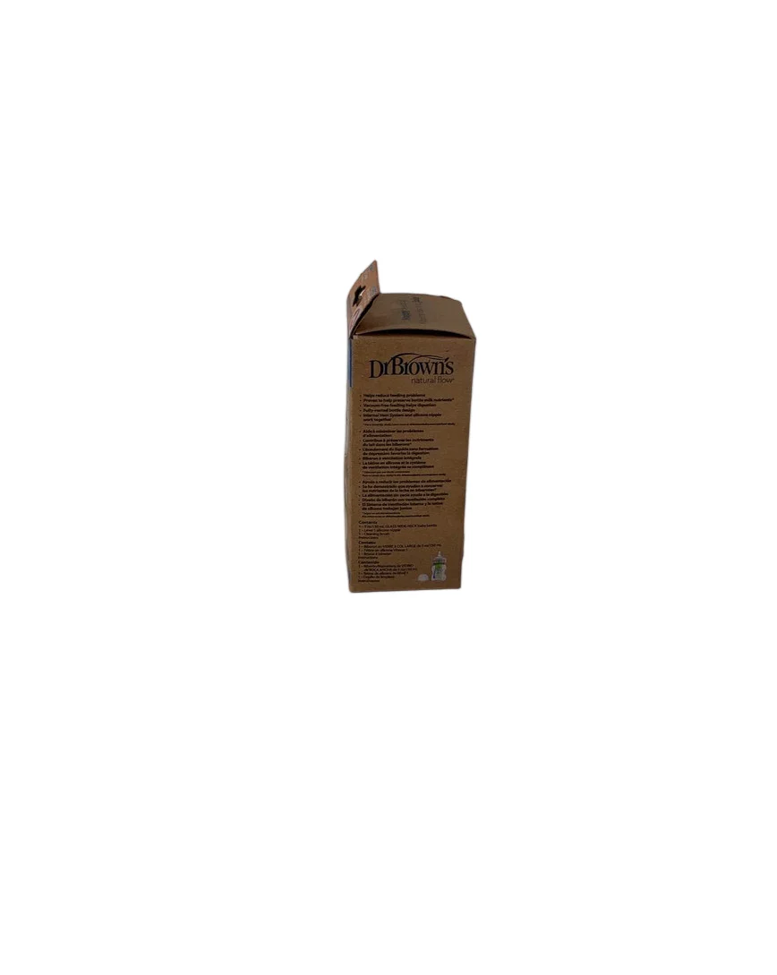 Dr. Brown's Options+ Anti-Colic Wide Neck Glass Bottle, 5 oz/150 ml - Image 2
