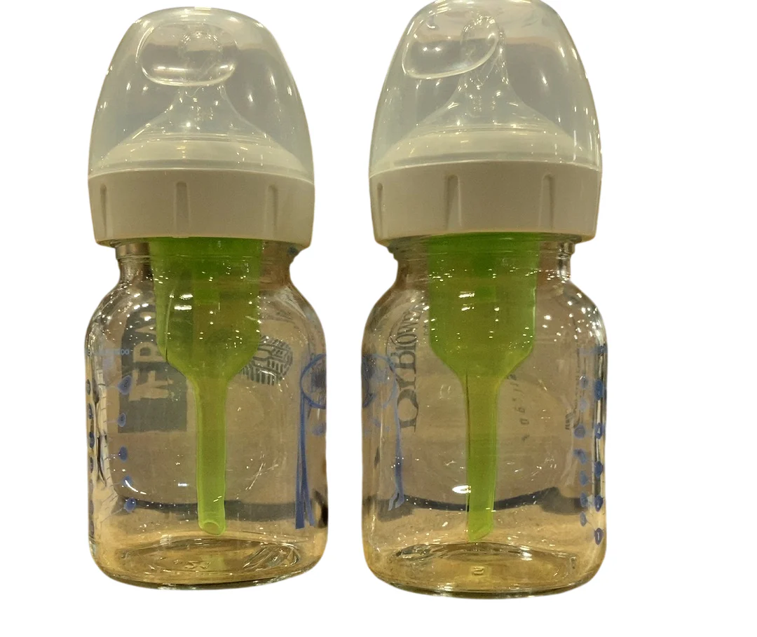 Dr. Brown's Options+ Anti Colic Wide Neck Glass Bottles 3-Pack, 5 oz/150 ml - Image 3