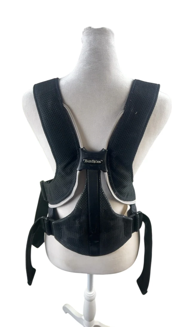 BabyBjorn Original Baby Carrier, Black, Mesh - Image 4