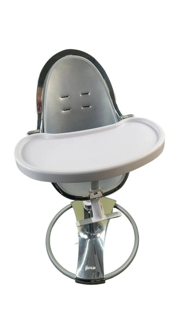 Bloom Fresco High Chair, Lunar Silver, Silver