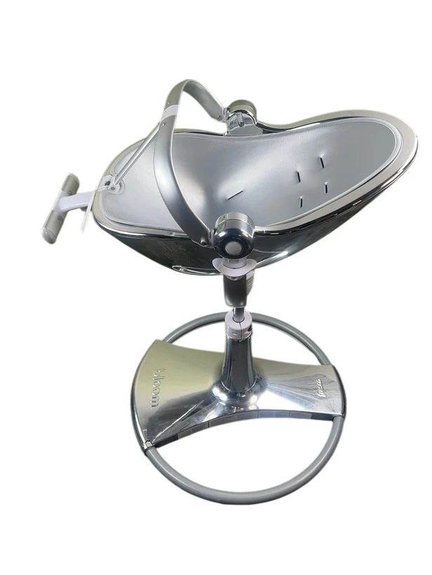 Bloom Fresco High Chair, Lunar Silver, Silver - Image 4