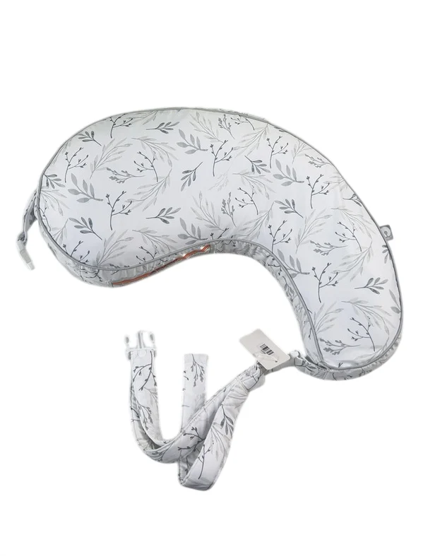 Boppy Uplift Nursing Pillow, Gray Gentle Leaves - Image 4