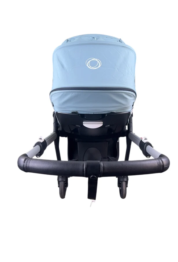 Bugaboo Bee 6 Stroller, 2020, Aluminum, Black, Vapor Blue - Image 4