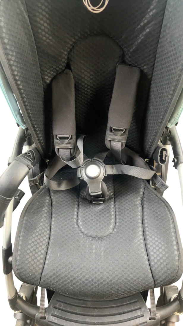 Bugaboo Bee 6 Stroller, 2020, Aluminum, Black, Vapor Blue - Image 6