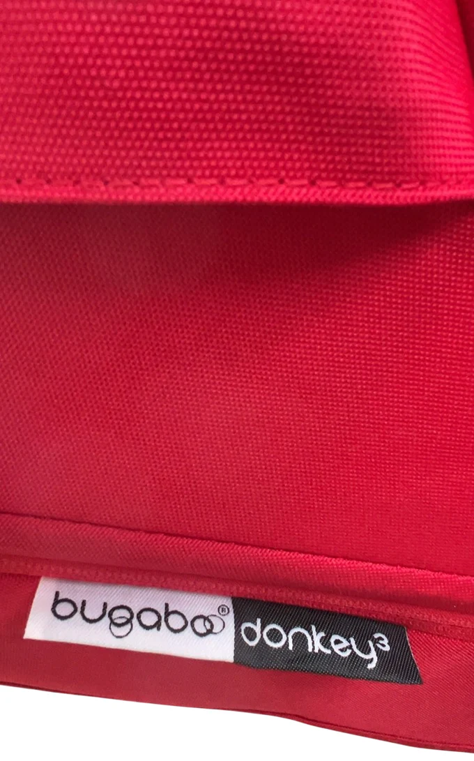 Bugaboo Donkey 3 Duo Stroller, Aluminium, Grey Melange, red, unknown - Image 8