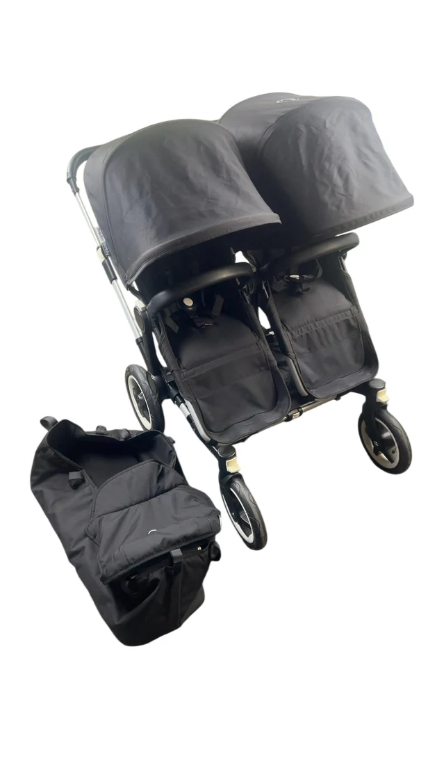 Bugaboo Donkey Duo Stroller, 2017, Midnight Black