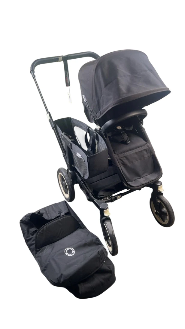 Bugaboo Donkey Mono Stroller, 2016, Black, Midnight Black, Midnight Black