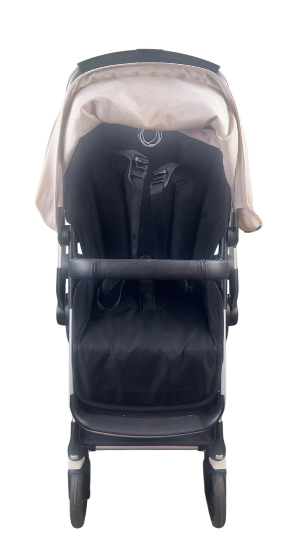Bugaboo Lynx Stroller, 2020, Aluminum, Black, Fresh White - Image 2