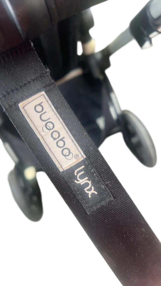 Bugaboo Lynx Stroller, 2020, Aluminum, Black, Fresh White - Image 8
