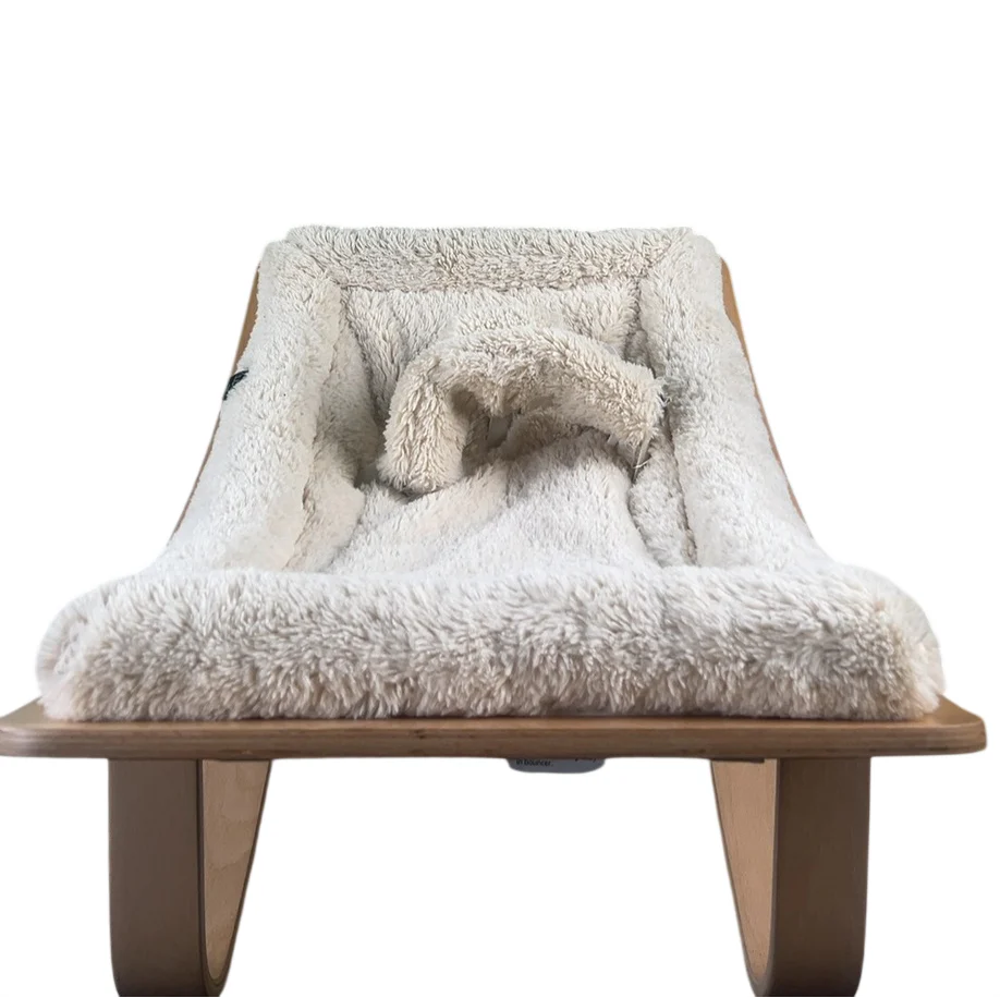 Charlie Crane Levo Rocker, Beech, Fur Milk - Image 3