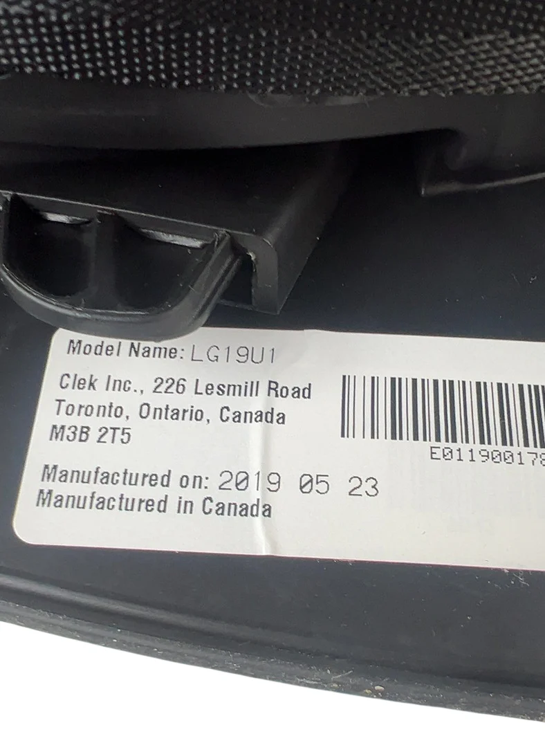 Clek Liing Infant Carseat, 2019, Pitch Black - Image 6