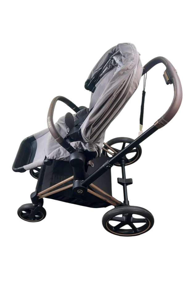 Cybex PRIAM Stroller, Manhattan Grey, Rose Gold, unknown - Image 5
