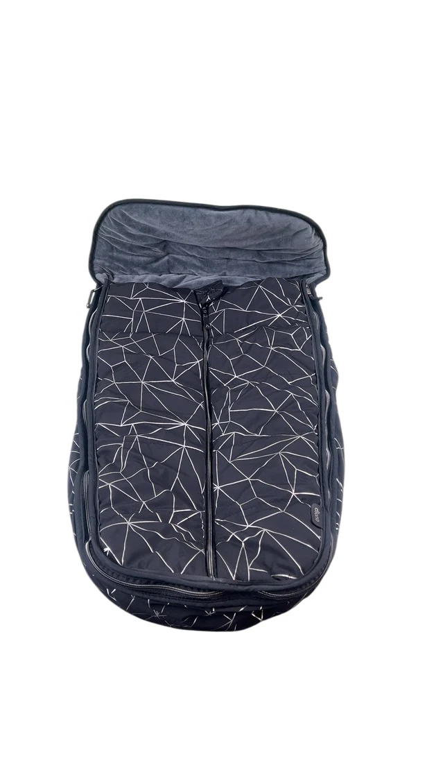 Diono All Weather Stroller Footmuff, Black Platinum - Image 3