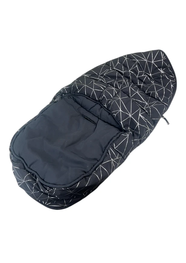 Diono All Weather Stroller Footmuff, Black Platinum - Image 5