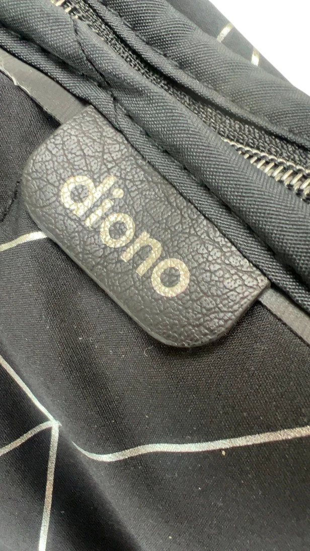 Diono All Weather Stroller Footmuff, Black Platinum - Image 6