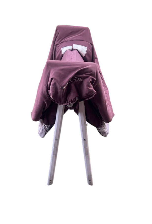 Dream On Me Poppy Traveler Portable Bassinet, Berry - Image 5