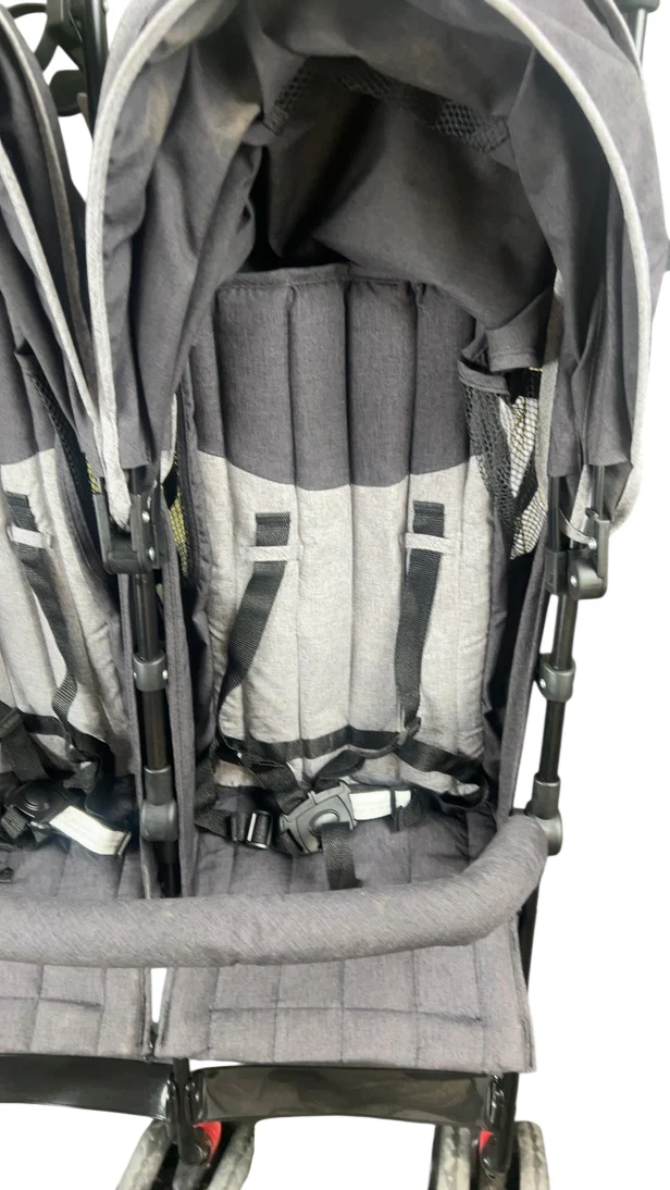 Dream On Me Volga Twin Umbrella Stroller, 2021, Black - Image 8
