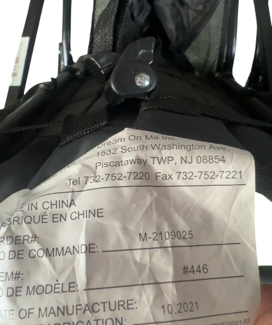 Dream On Me Volga Twin Umbrella Stroller, 2021, Black - Image 9