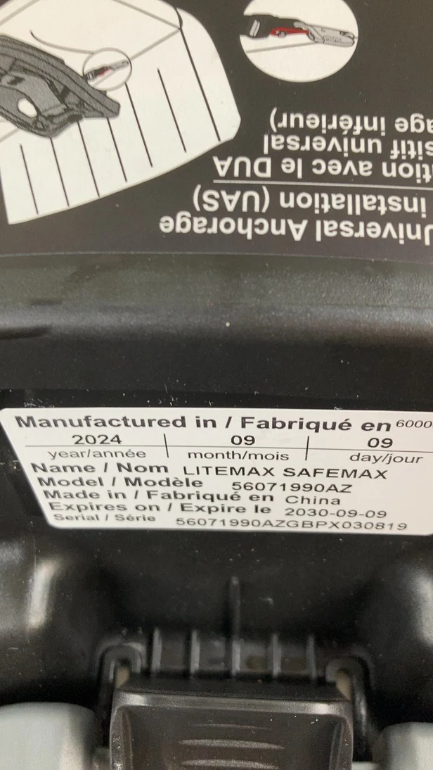 Evenflo SafeMax Rear-Facing Infant Car Seat, 2024 - Image 9