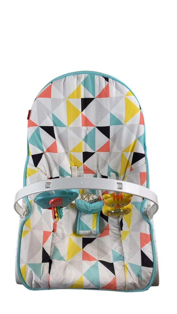 Fisher Price Infant To Toddler Rocker, Geo Triangles - Image 3