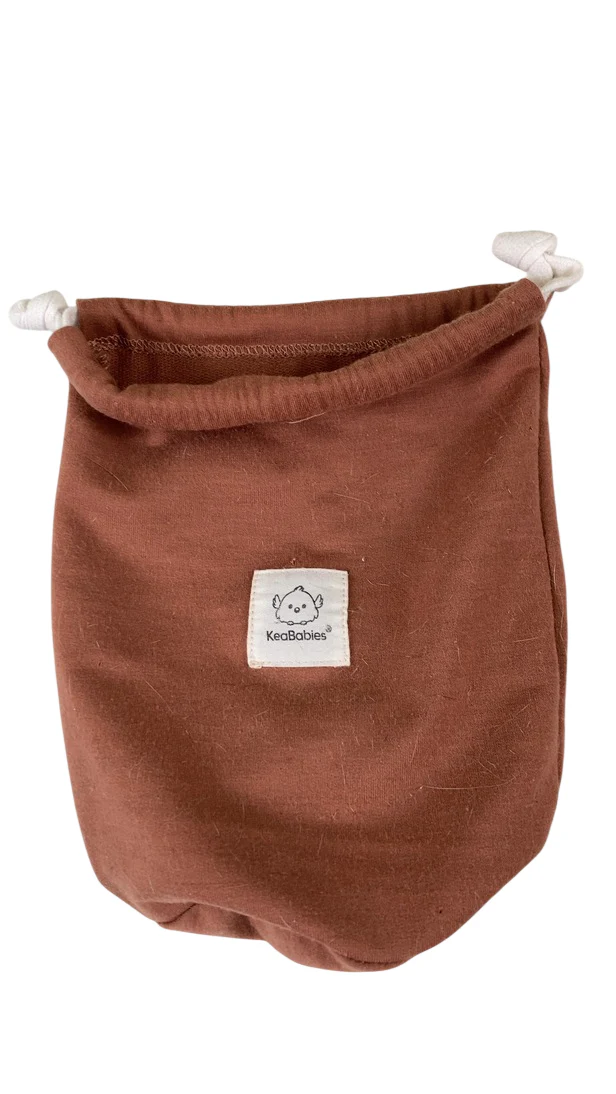 KeaBabies Wrap Carrier, Terracotta - Image 4