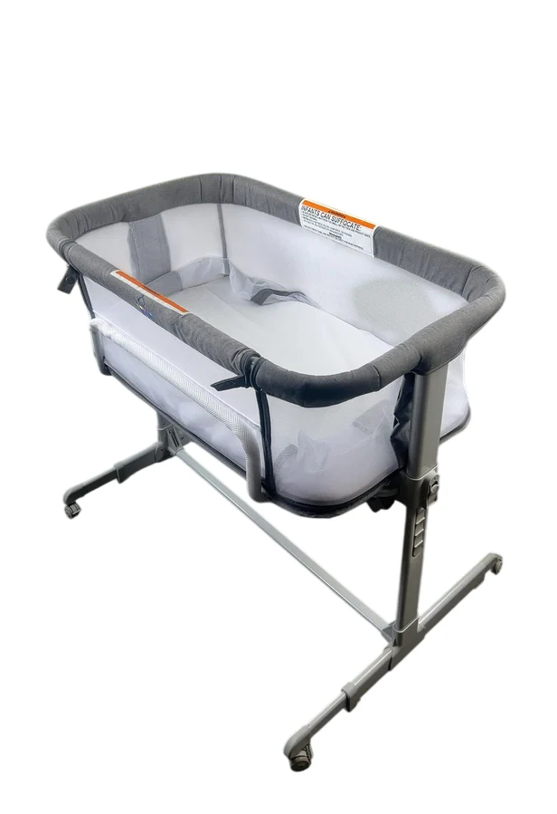 Kooler Things Koola Baby 3 In 1 Bassinet, Grey Mesh