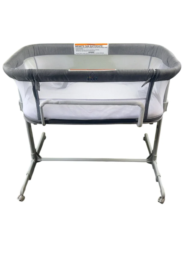 Kooler Things Koola Baby 3 In 1 Bassinet, Grey Mesh - Image 2