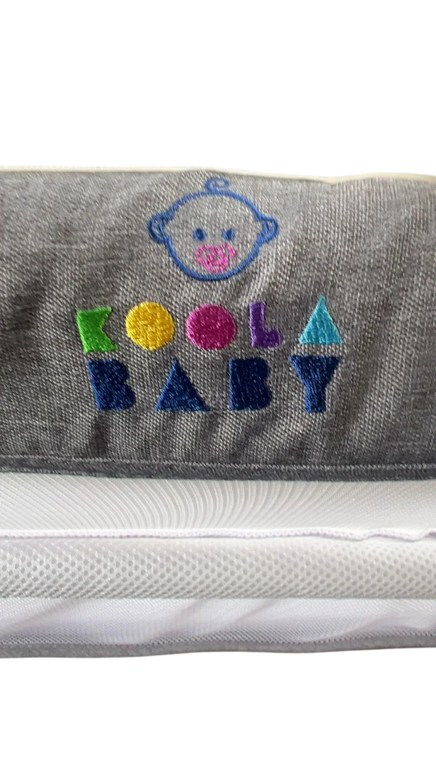 Kooler Things Koola Baby 3 In 1 Bassinet, Grey Mesh - Image 6