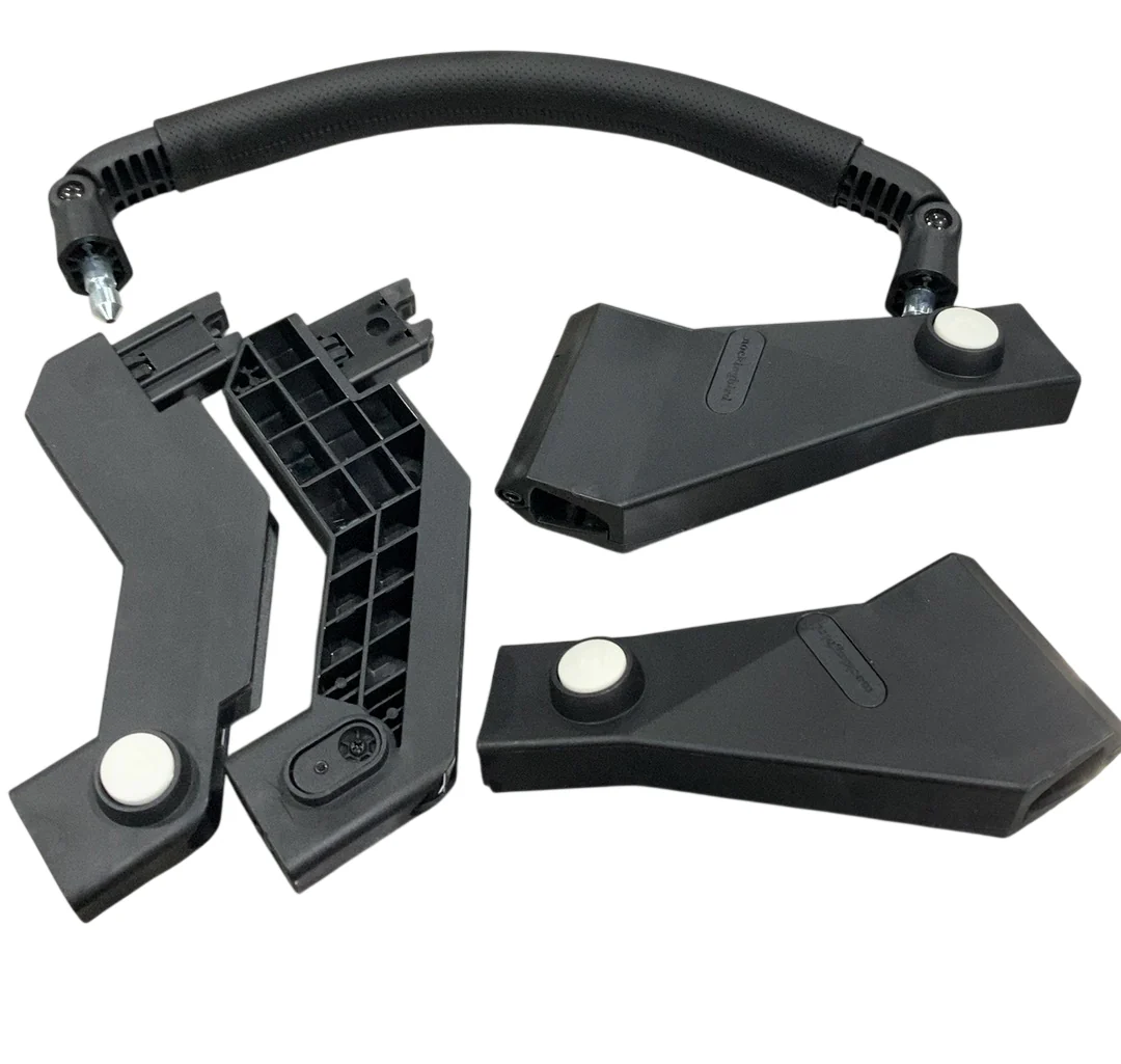Mockingbird 2nd Seat Kit 3.0, Solid Black, Charcoal with Black Leather - Image 3