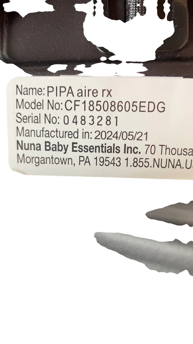Nuna Pipa Aire RX Infant Car Seat, 2024, Edgehill - Image 9