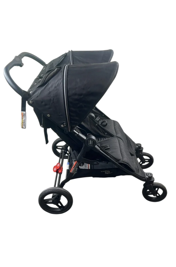 Valco Baby Slim Twin Stroller, 2023, Licorice Black - Image 3