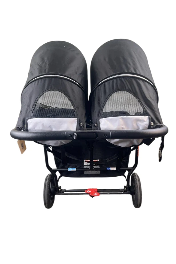 Valco Baby Slim Twin Stroller, 2023, Licorice Black - Image 4