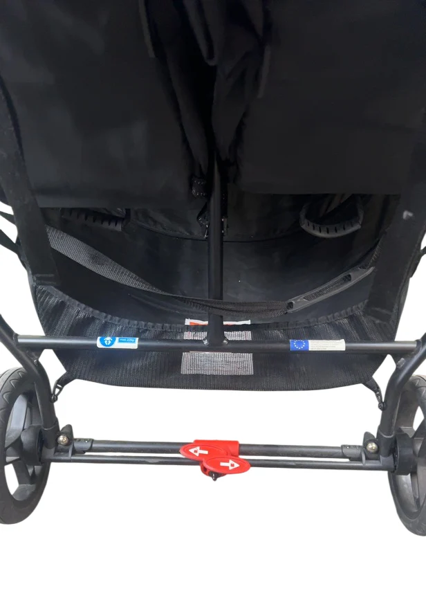 Valco Baby Slim Twin Stroller, 2023, Licorice Black - Image 9