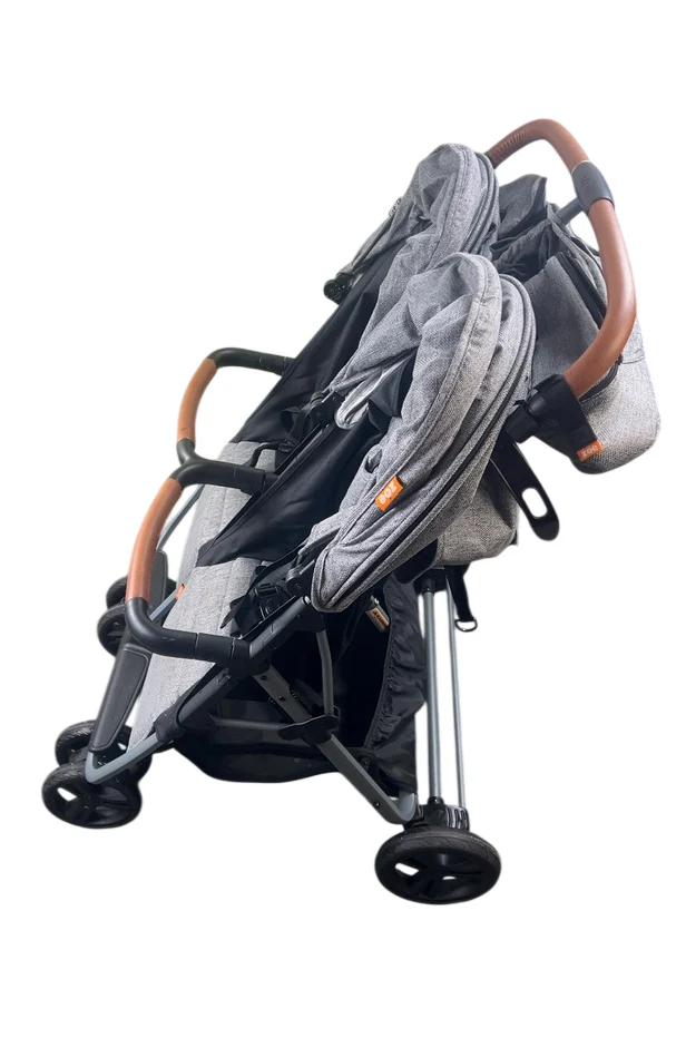 Zoe Twin V1 Double Stroller, 2022, Luxe Grey - Image 5