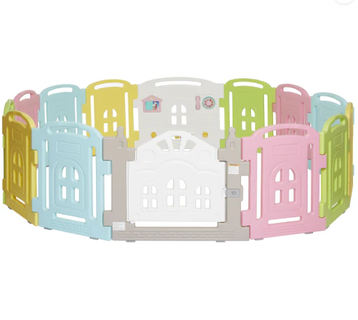 Dream On Me 14 Panel Groovy Play Center, Multi