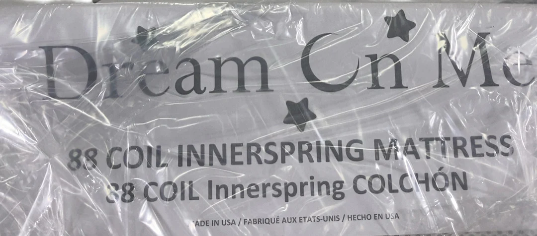 Dream On Me 88 Coil Inner Spring Mattress, Beige - Image 3