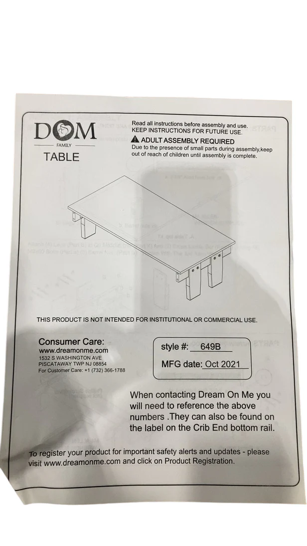 Dream On Me Emma 3 in 1 Toddler Bed Convertible Kit, Espresso - Image 4