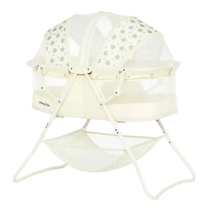 Dream On Me Karley Bassinet, French White, Original