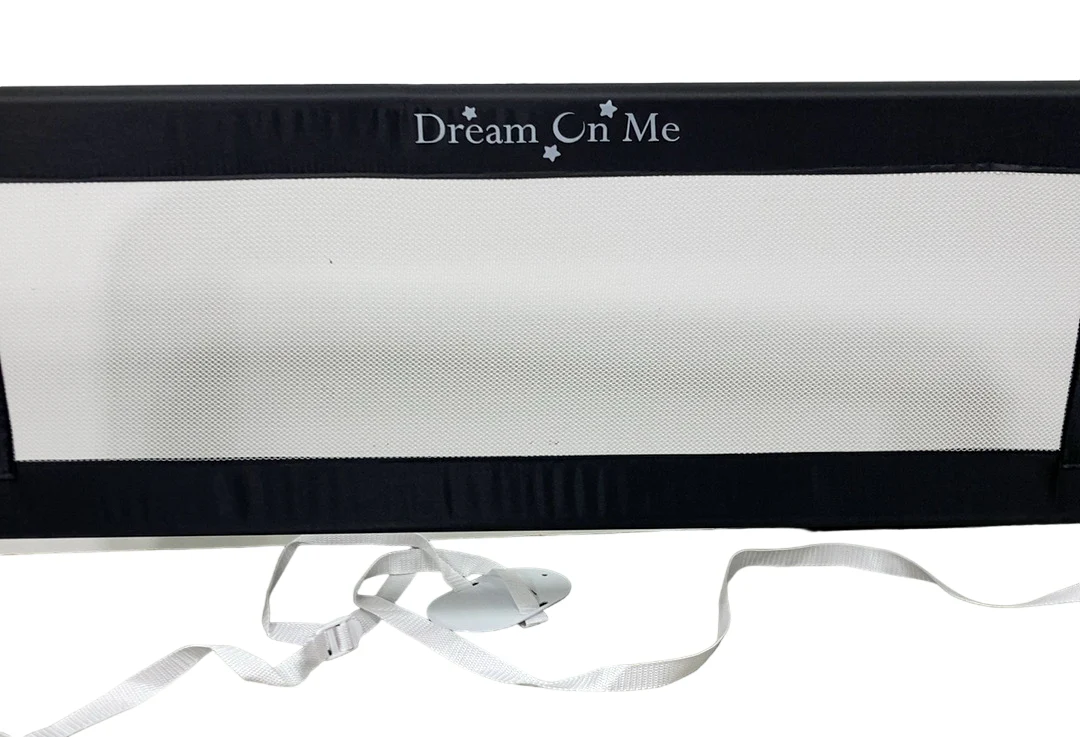 Dream On Me Mesh Bed Rail, Black - Image 2
