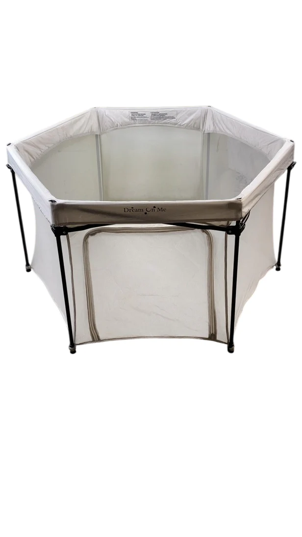 Dream On Me Onyx Playpen Set with Canopy, Grey - Image 3