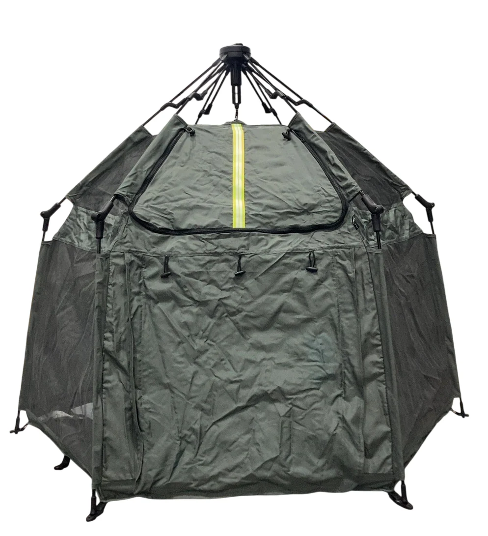 Dream On Me Pop Up Children Playpen, Charcoal - Image 2