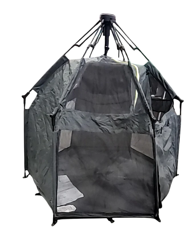 Dream On Me Pop Up Children Playpen, Charcoal - Image 2