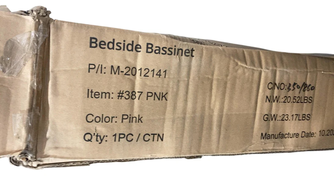 Dream On Me Skylar Bassinet and Bedside Sleeper, Pink - Image 4