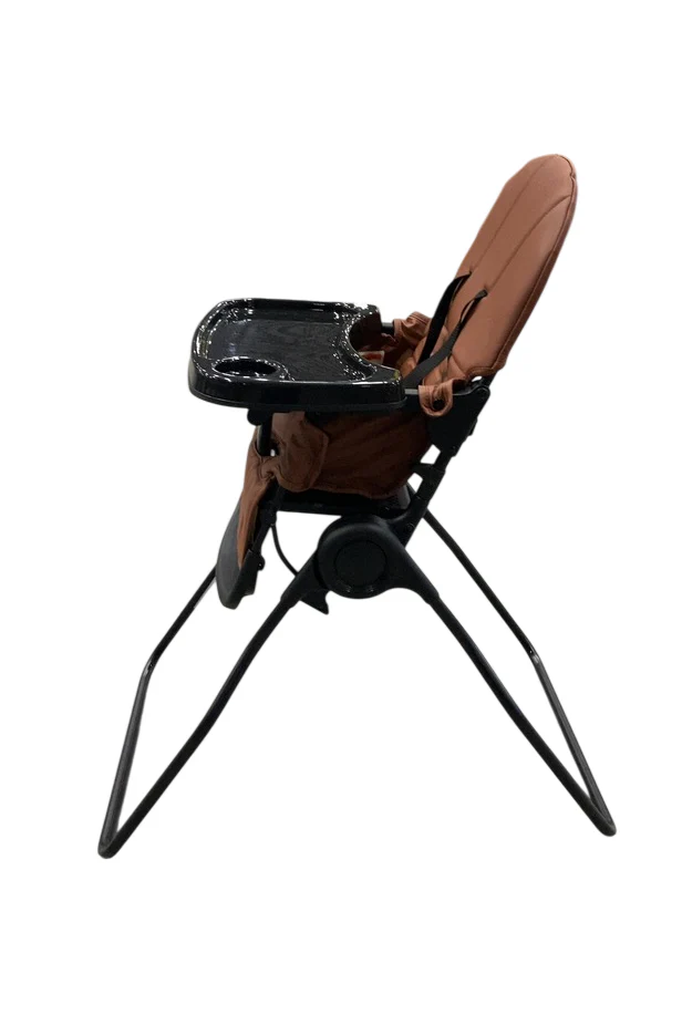 Dream On Me Snack and Stow Highchair, Cognac - Image 6