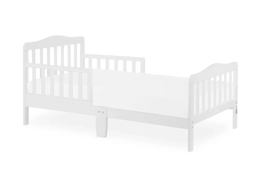 Dream On Me Toddler Bed, Memphis Classic, White - Image 2
