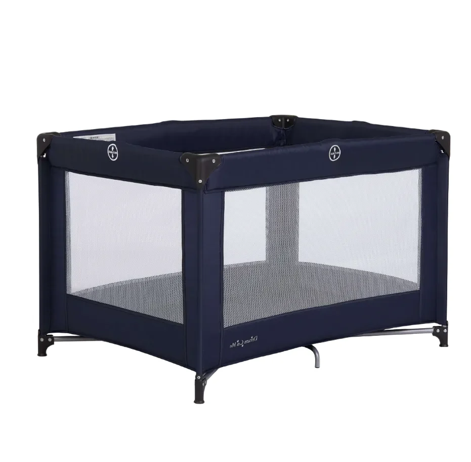 Dream On Me Zazzy Portable Playard with Bassinet, Navy