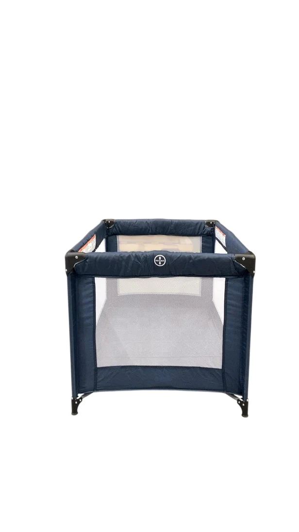 Dream On Me Zazzy Portable Playard with Bassinet, Navy - Image 3